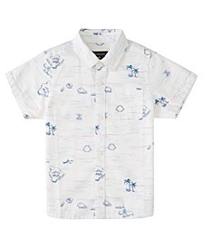 Little Boys Hawaii Steady Course Short Sleeve Shirt