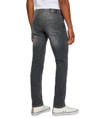 Boss Men's Slim-Fit Super-Stretch Jeans - Medium Grey
