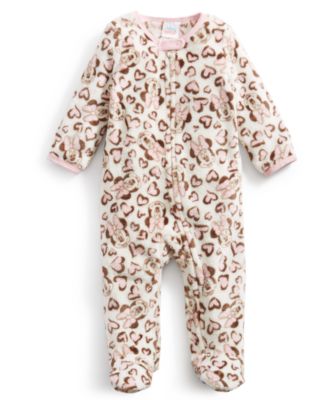 Bentex - Baby Girls Plush Minnie Mouse Footie