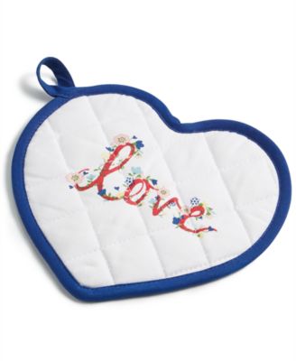 Martha Stewart Collection - Valentine's Day Figural Heart Pot Holder