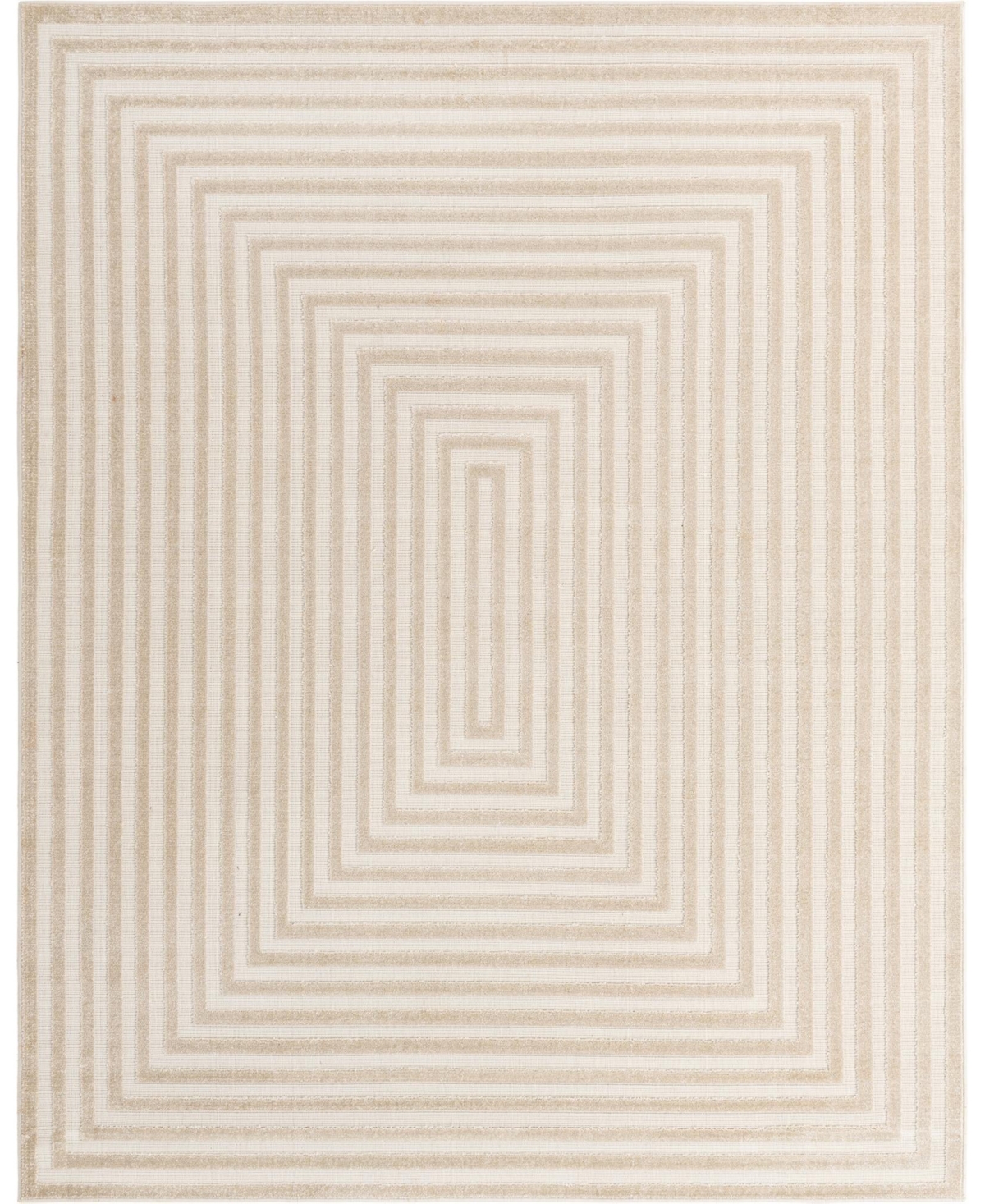 Sabrina Soto Outdoor Prescott 8' x 10' Area Rug - Beige