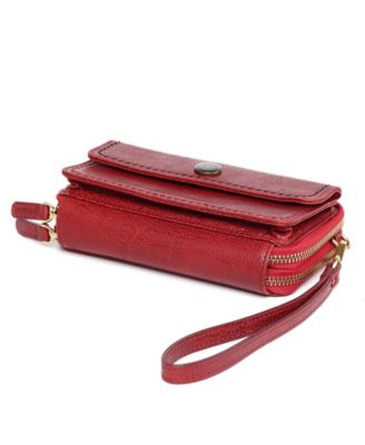 Northwood Mini Leather Crossbody Wallet