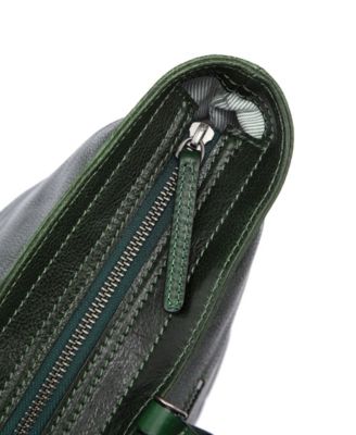 Women's Genuine Leather Holly Leaf Tote Bag