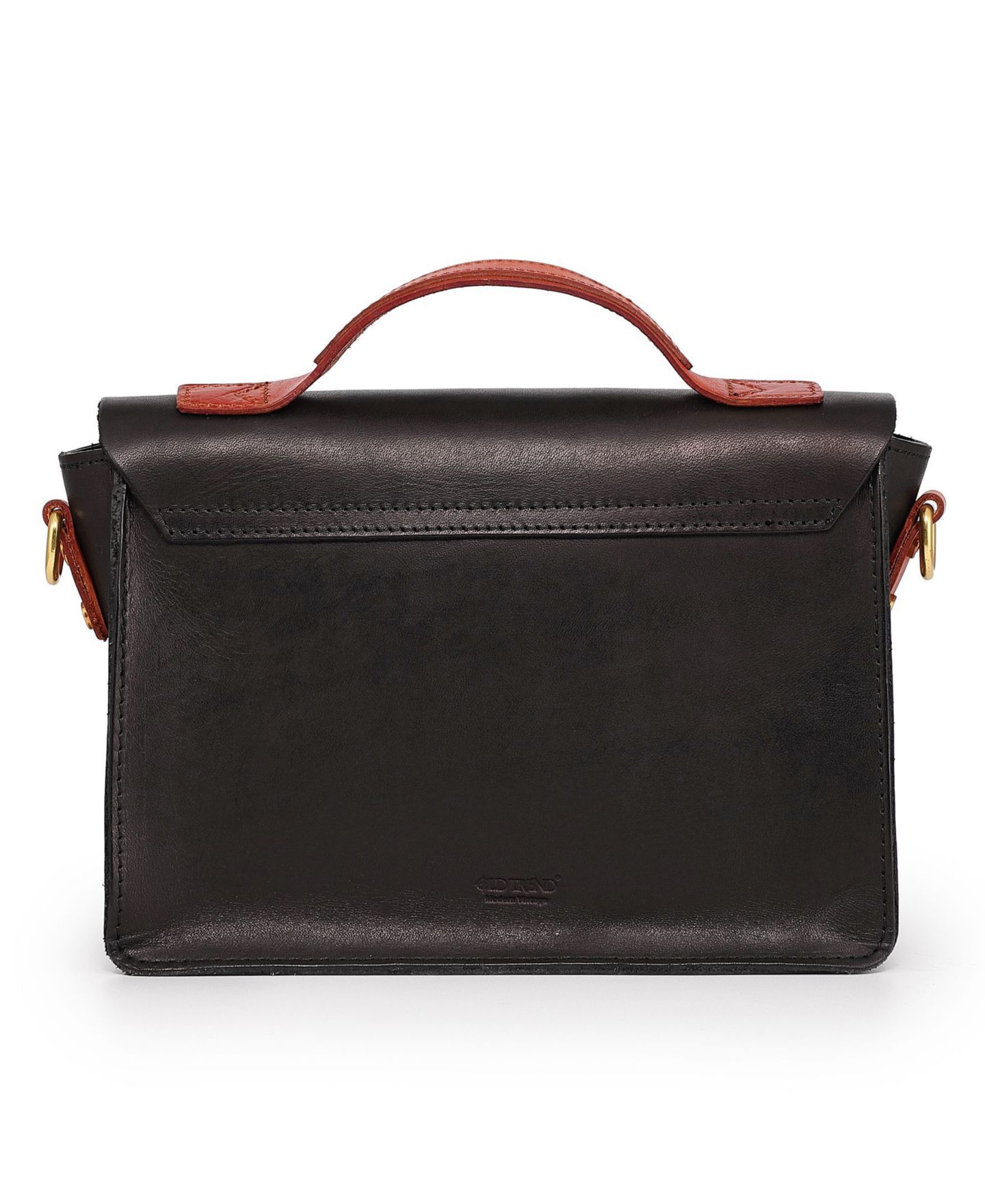 Женская сумка OLD TREND Genuine Leather Aster Mini Satchel, цвет: Чёрный — фото 10