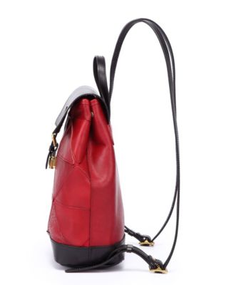 Women's Genuine Leather Prism Backpack