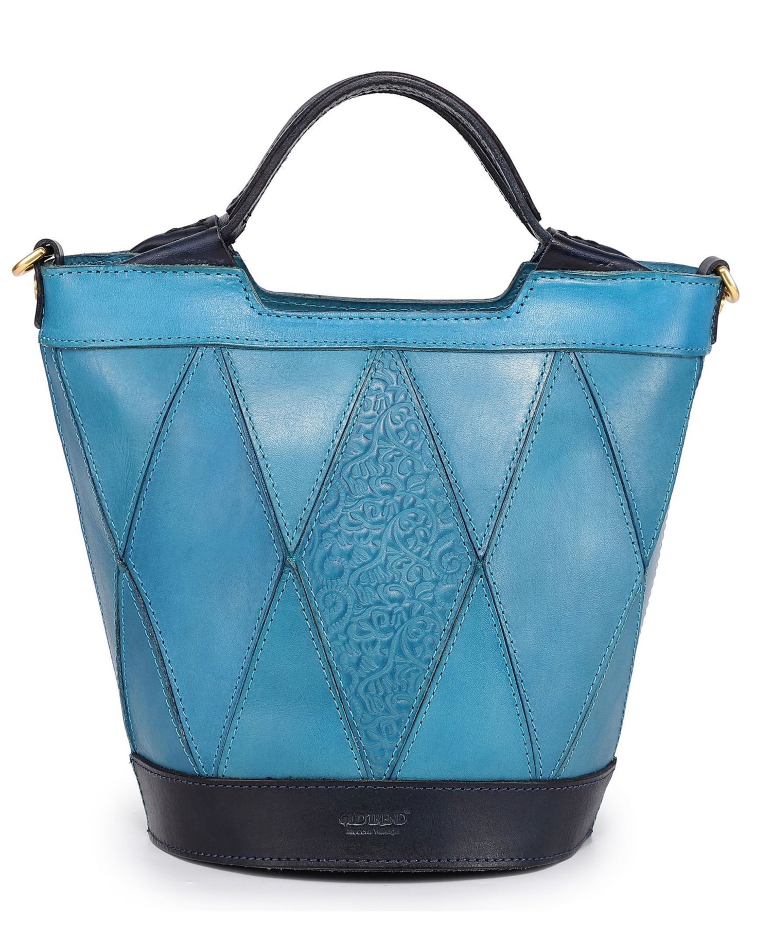 Primrose Mini Leather Crossbody Tote Bag