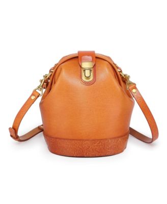 Doctor Mini Leather Bucket Crossbody Bag