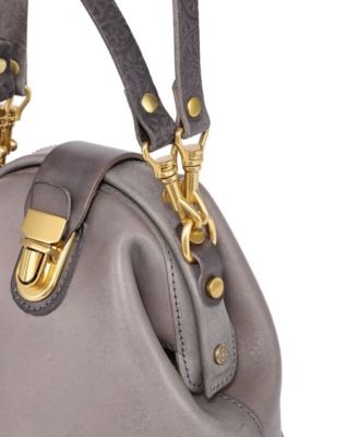 Doctor Mini Leather Bucket Crossbody Bag