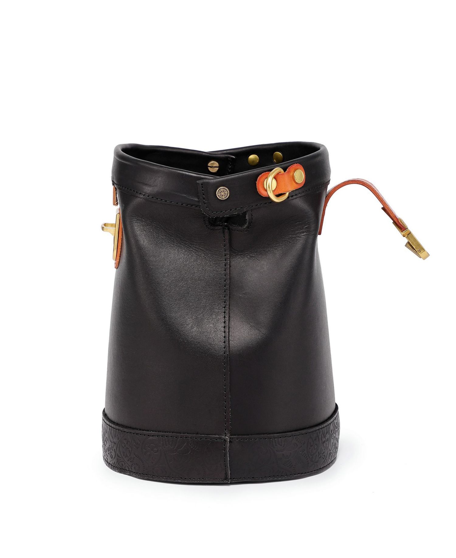Doctor Mini Leather Bucket Crossbody Bag