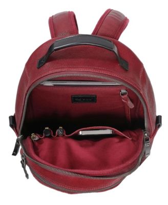 Sun-Wing Small Leather Backpack