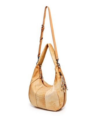 Women's Genuine Leather Dorado Expandable Hobo Bag