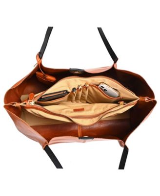 Women's Genuine Leather Calla Tote Bag