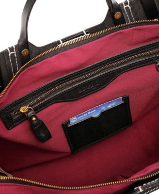 Women's Genuine Leather Rose All-day Tote Bag