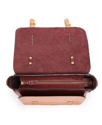 Women's Genuine Leather Alder Brief Bag