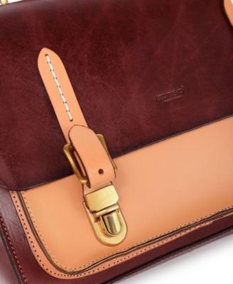 Women's Genuine Leather Alder Brief Bag