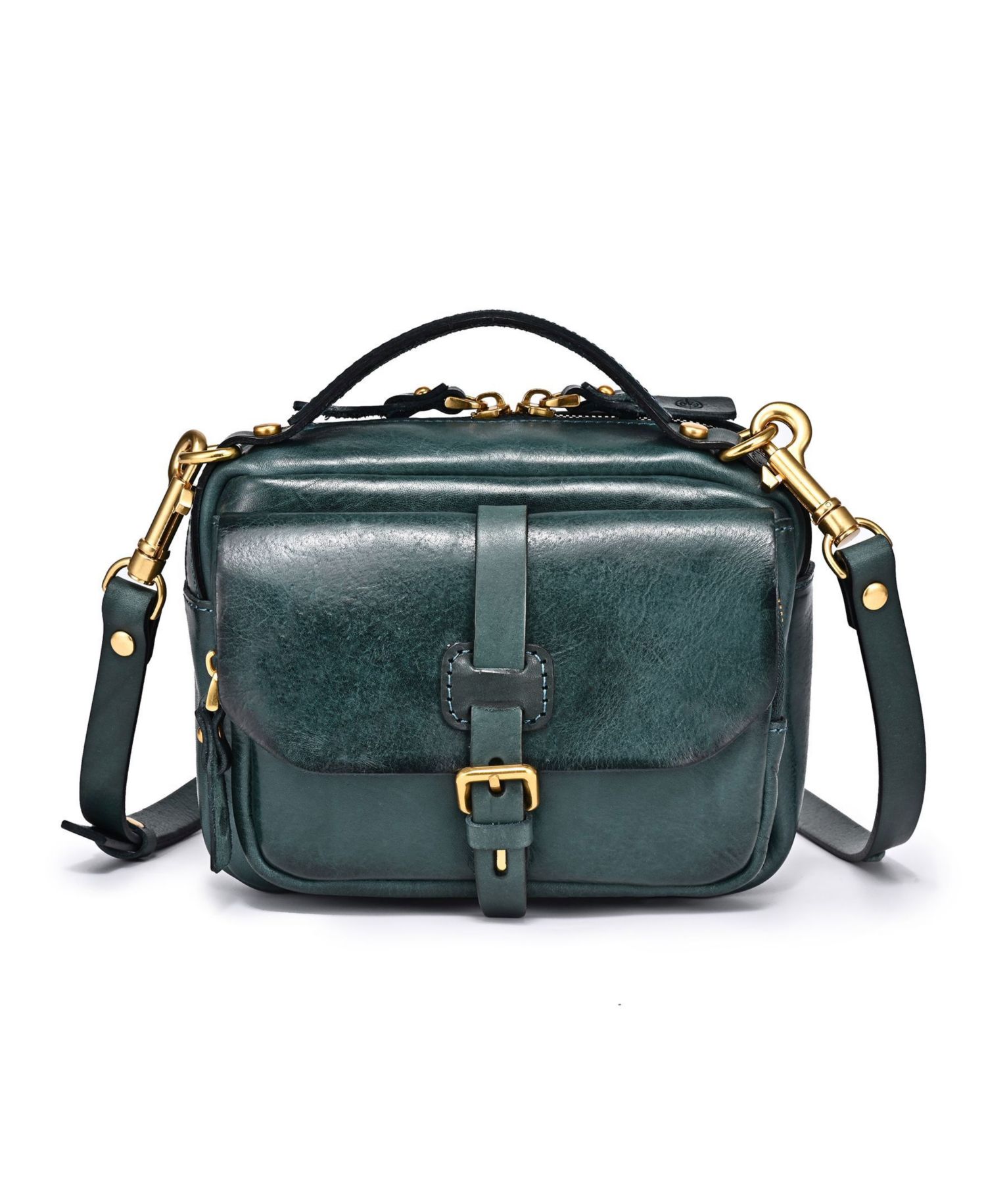 Women's Genuine Leather Focus Crossbody Bag