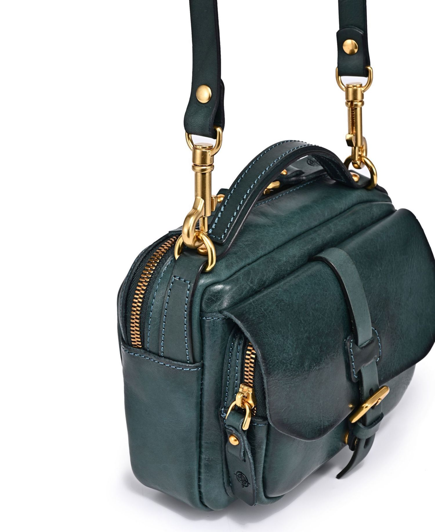 Women's Genuine Leather Focus Crossbody Bag
