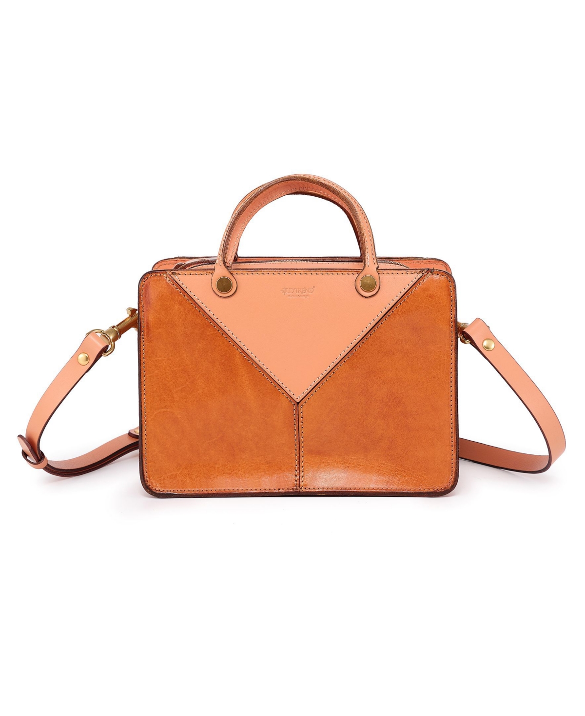 Shop Old Trend Women's Genuine Leather Vinca Mini Tote Bag In Caramel,beige