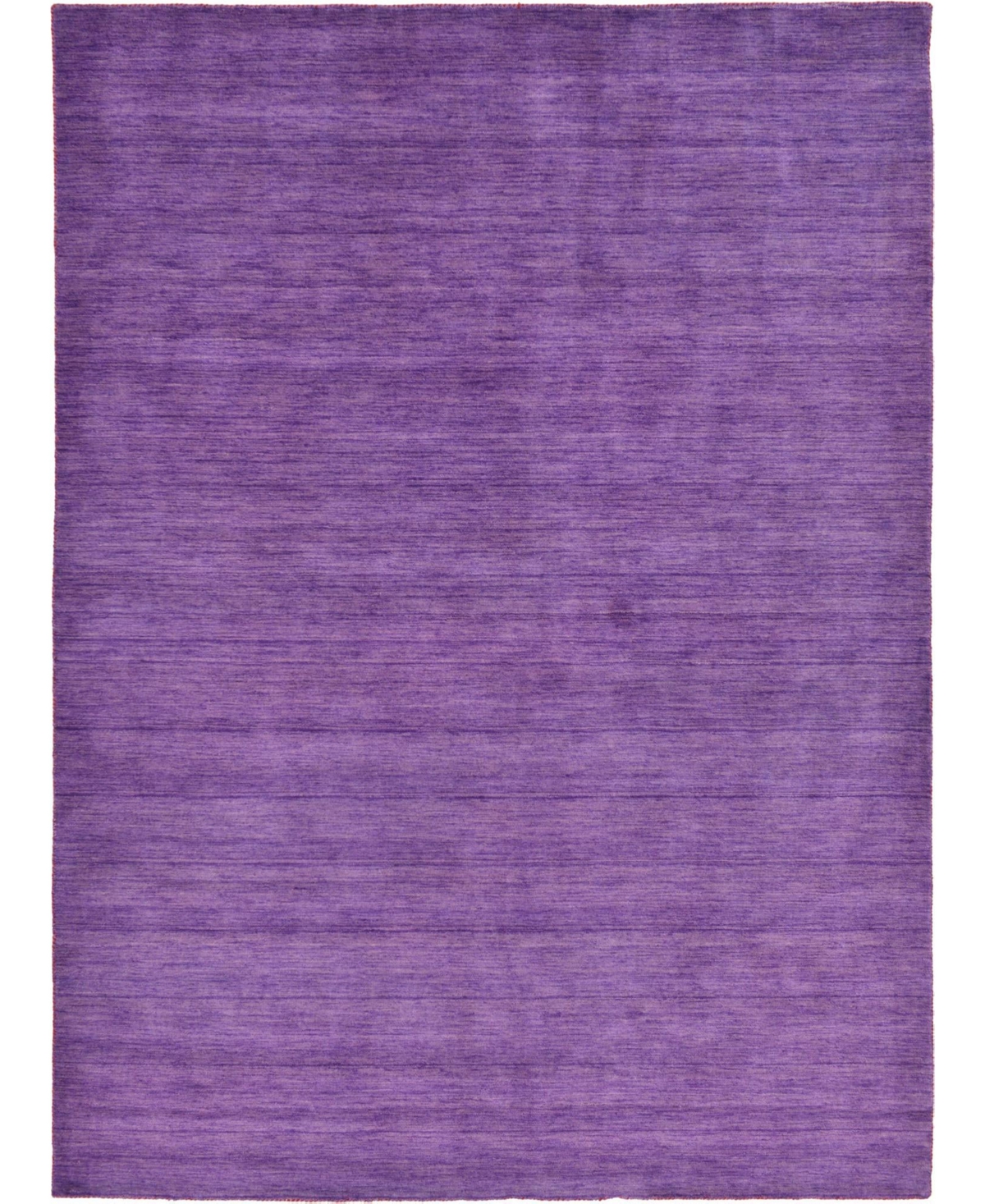 Bayshore Home Solid Spaces Solid Gava 8'2in x 11'6in Area Rug - Purple