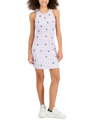 Rebellious One - Juniors' Embroidered Butterfly Dress