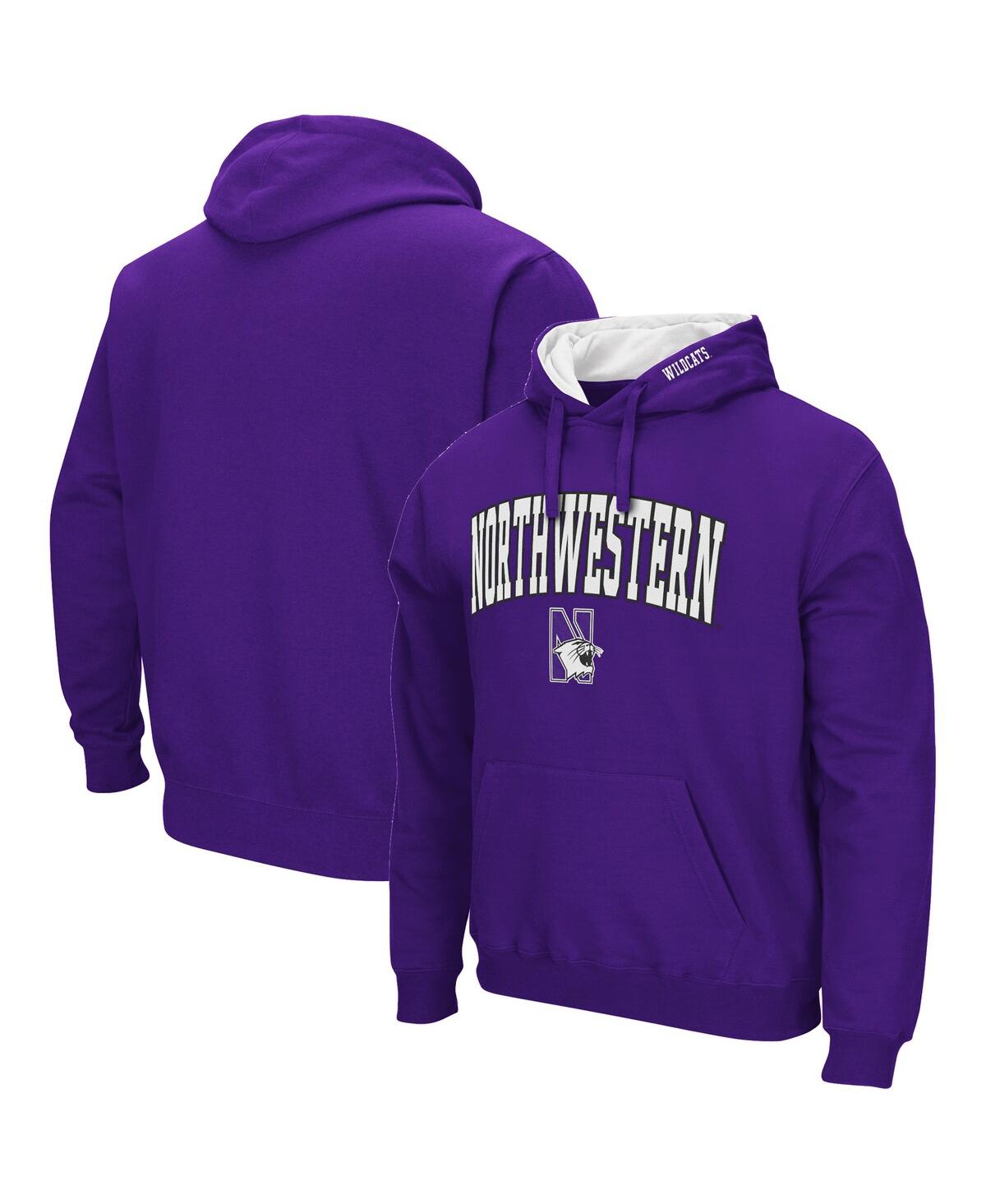 Shop Colosseum Men's  Purple Northwestern Wildcats Arch And Logo 3.0 Pullover Hoodie