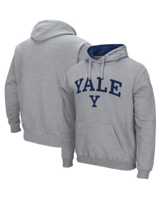 Men's Yale Bulldogs Arch and Logo Pullover Hoodie
