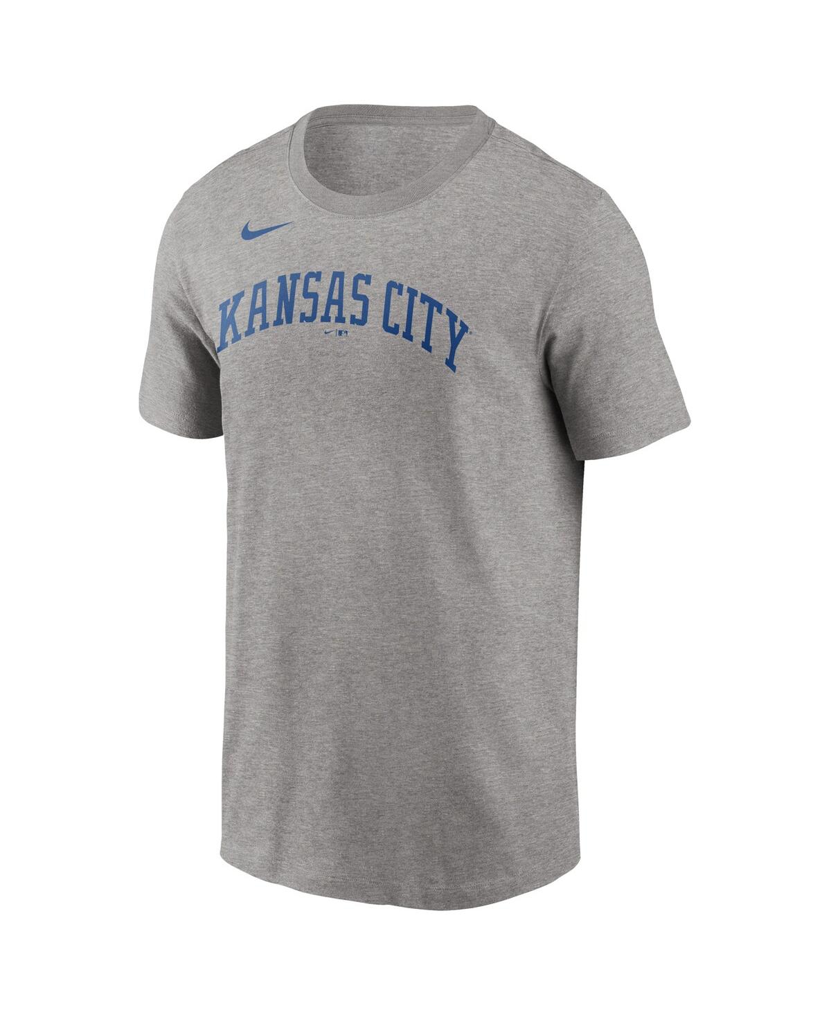 Men's NikeSalvador Perez Kansas City Royals 2022 Name & Number T-shirt - Gray