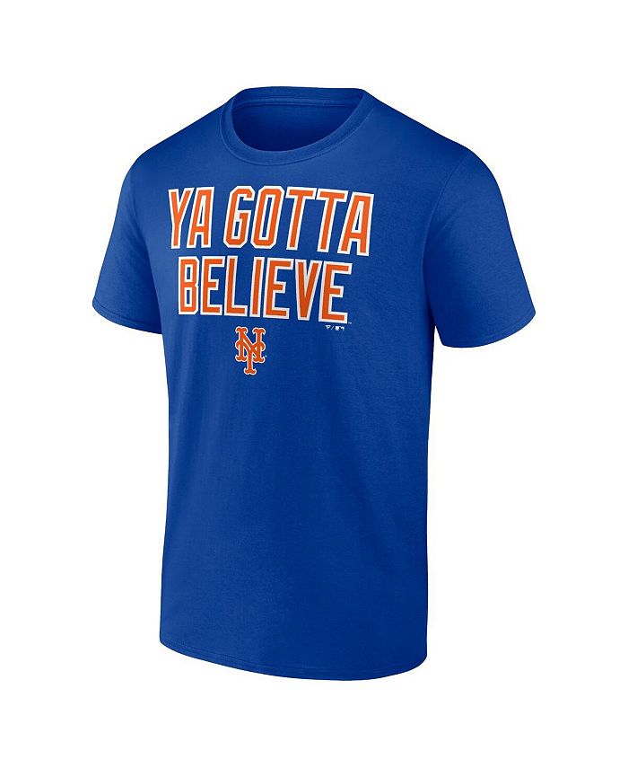 Fanatics Men's Royal New York Mets Hometown Collection Paint The Black