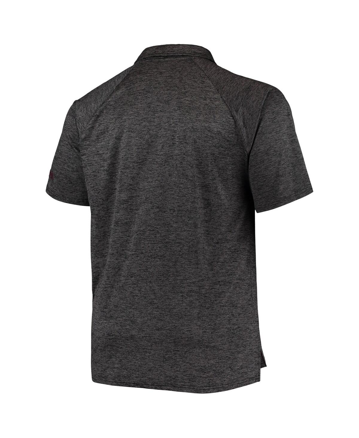 Men's ColosseumMinnesota Golden Gophers Big and Tall Down Swing Polo Shirt - Heathered Black