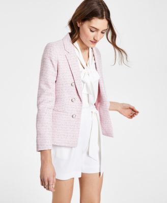 macys tweed blazer