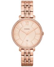 Fossil rose gold discount womens watch macys