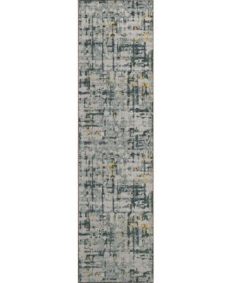 Brisbane Washable BR5 2'3" x 7'6" Runner Area Rug