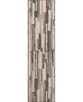 Brisbane Washable BR7 2'3" x 7'6" Runner Area Rug