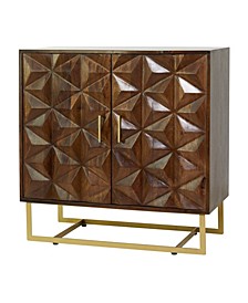Mango Wood Contemporary Cabinet