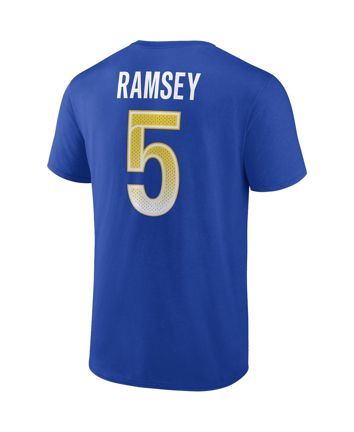 Men's Jalen RamseyLos Angeles Rams Player Icon T-shirt - Royal