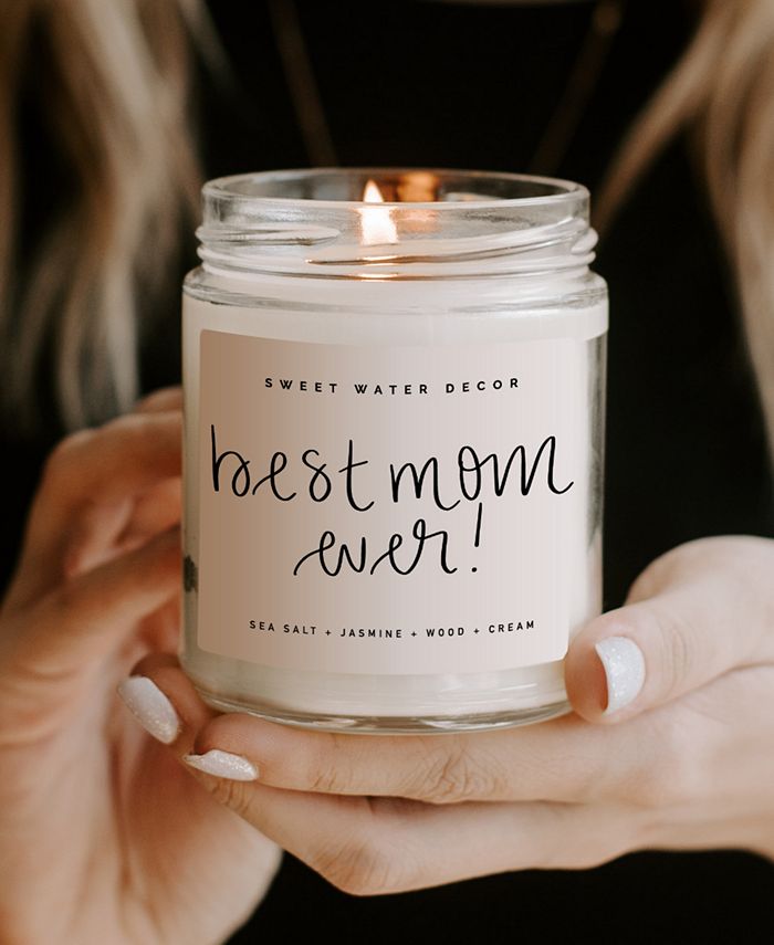 Sweet Water Decor Best Mom Ever Candle, 9Oz. Macy's