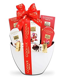 Alder Creek Godiva Chocolate Sampler Valentine's Day Gift Basket
