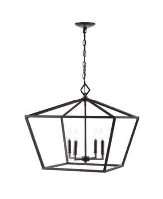 Gatsby 4-Light Adjustable Rustic Glam LED Pendant