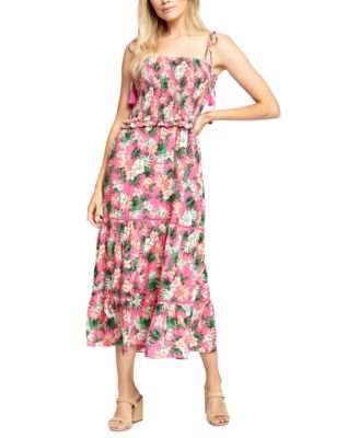 Lost + Wander - Meet Me In Bali Smocked Maxi Dress