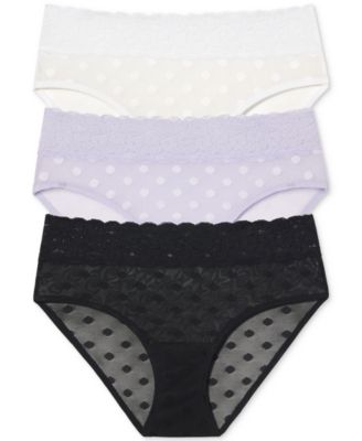 Skarlett Blue - Women's 3-Pk. Dare Lace Hipster Underwear 374202