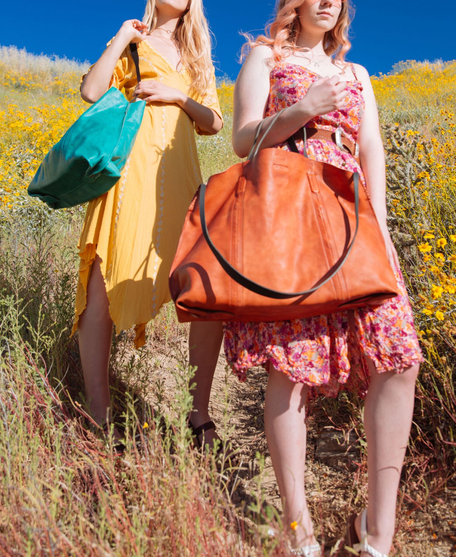 Forest Island Extra-Large Leather Tote Bag