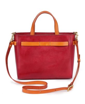 Women's Genuine Leather Westland Minit Tote Bag