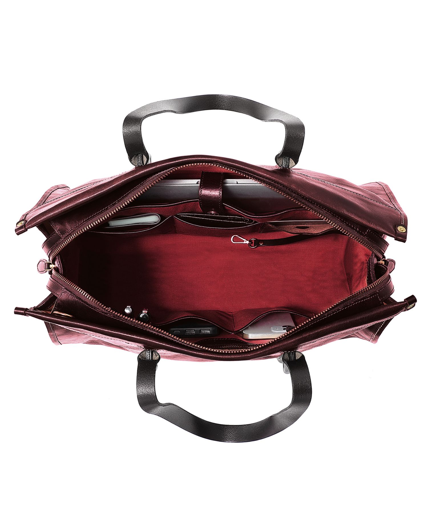Women's Genuine Leather Spring Hill Duffel Bag