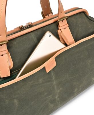 Women's Waxed Cotton Canvas Speedwell Travel Bag