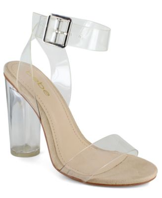 bebe Women's Yasmin Heel Sandal - Macy's