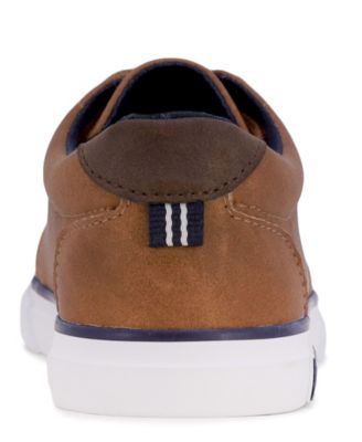 Little and Big Boys Lace Up Vulcanized Sneaker