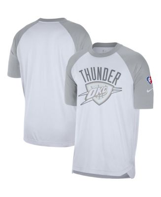 Nike Men's Gray Oklahoma City Thunder 2021/22 City Edition Pregame ...