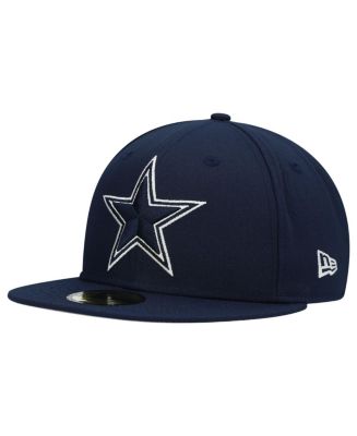 Dallas Cowboys STAR-VIZE Navy-Brown Fitted Hat by New Era