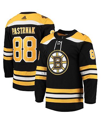 Men's adidas David Pastrnak Black Boston Bruins Home Primegreen