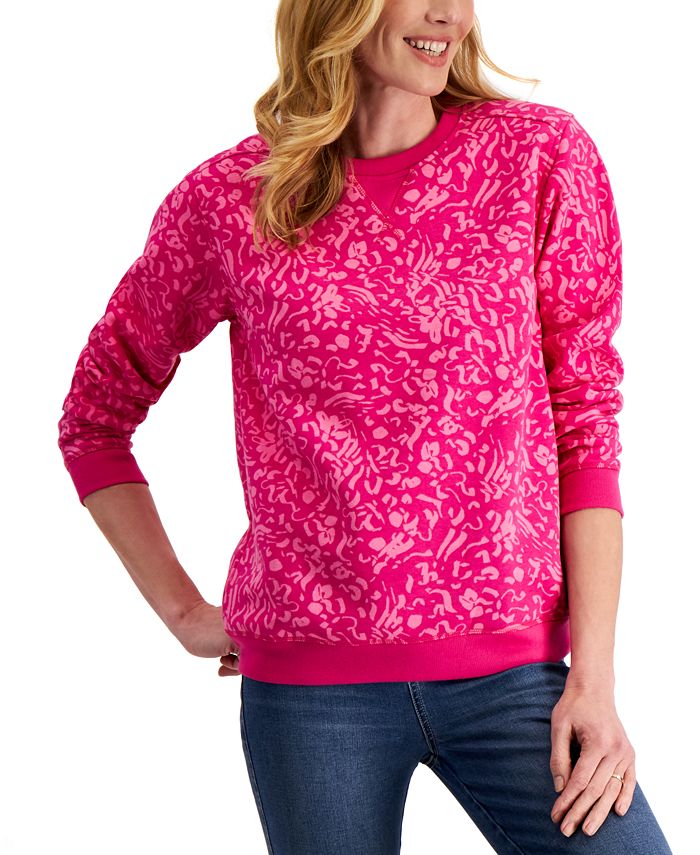 Karen scott deals petite sweatshirts
